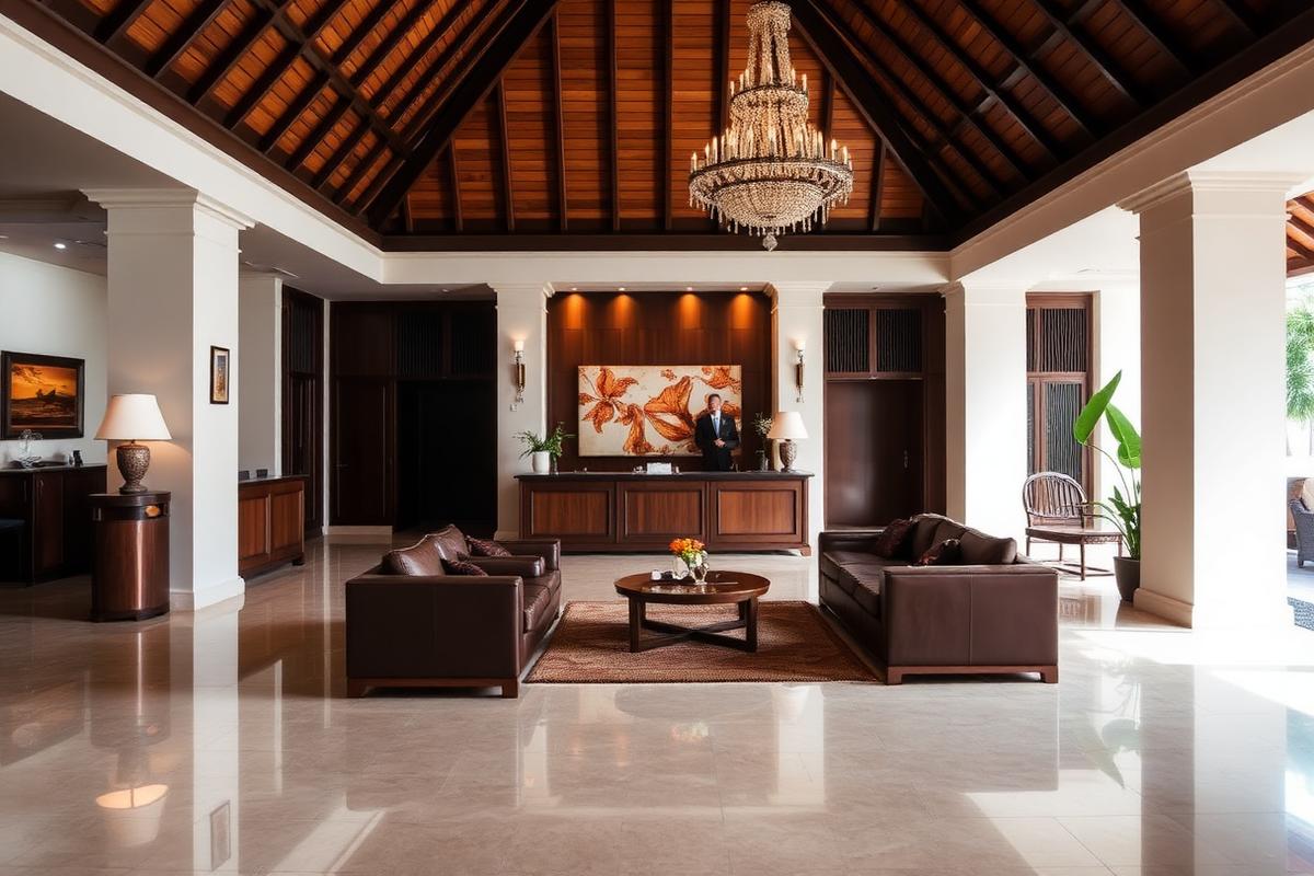 Reception lobby